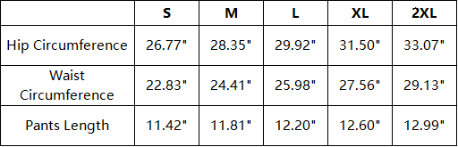 The Diane Skort — vendor size chart