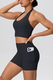 VÉLORE Halter Tank & Pocket Shorts Set - product photo