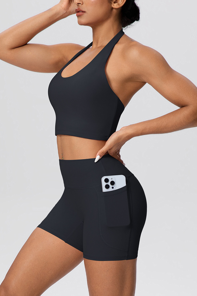 VÉLORE Halter Tank & Pocket Shorts Set - product photo