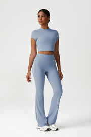 The Sylvie Tee & Flare Legging Set — product photo 5