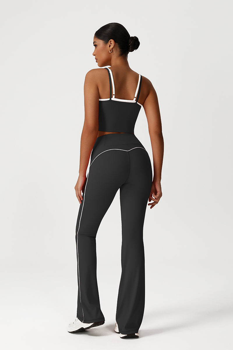 The Sylvie Vest & Flare Legging Set — product photo 4