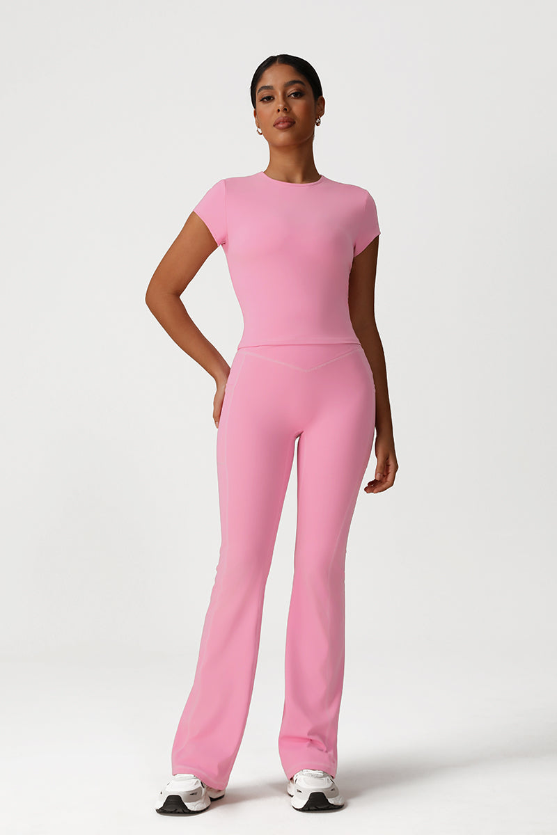 The Knightsbridge Tee & Flare Pant Set — featured product photo