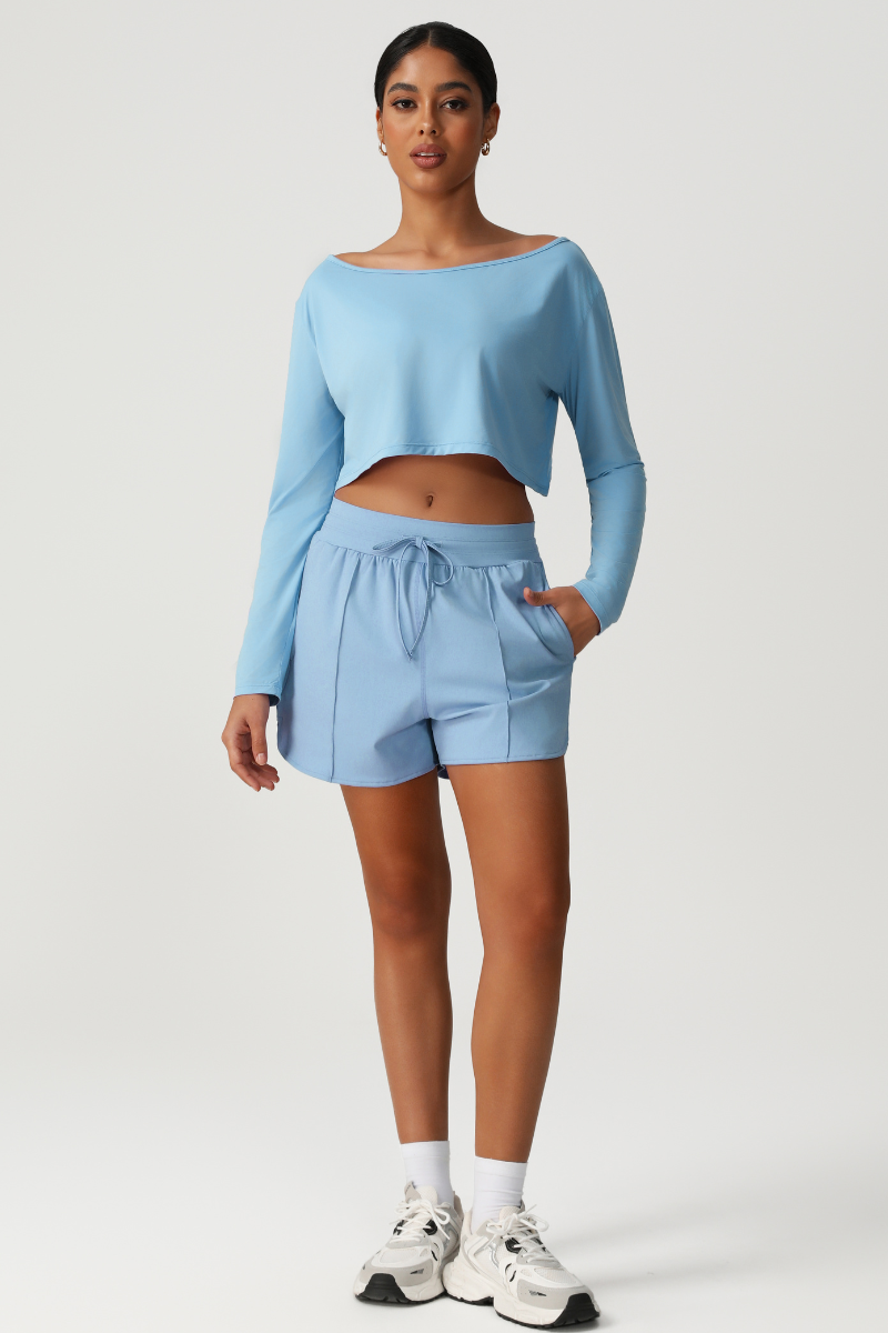 The Soleil Off-Shoulder Short Set — featured product photo