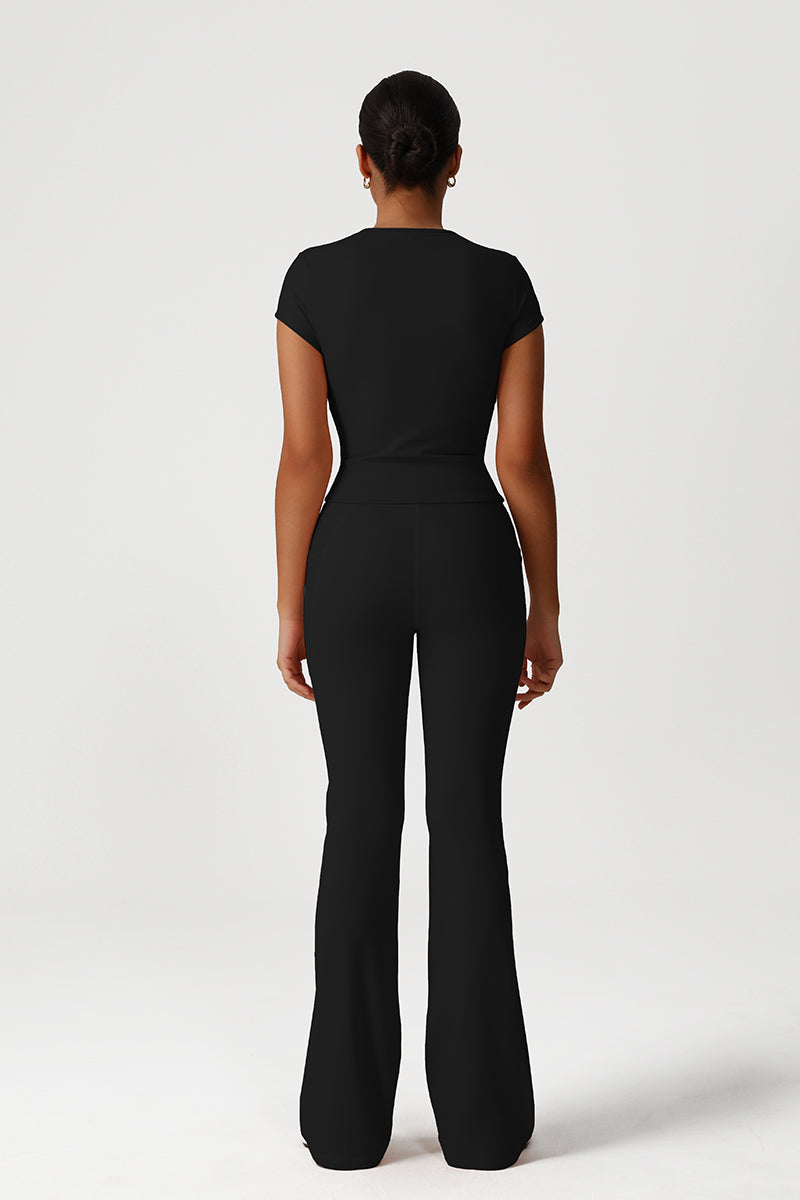The Knightsbridge Tee & Flare Pant Set — product photo 5