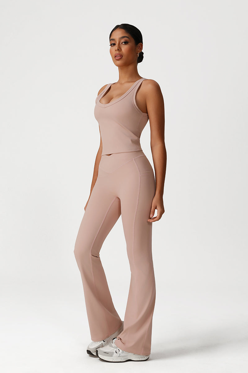 The Knightsbridge Tank & Flare Pant Set — product photo 8