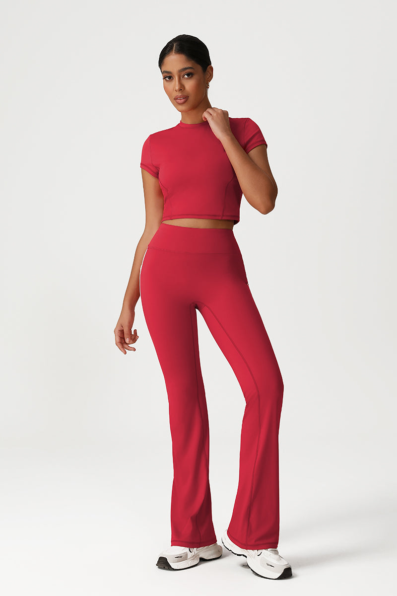 The Sylvie Tee & Flare Legging Set — featured product photo
