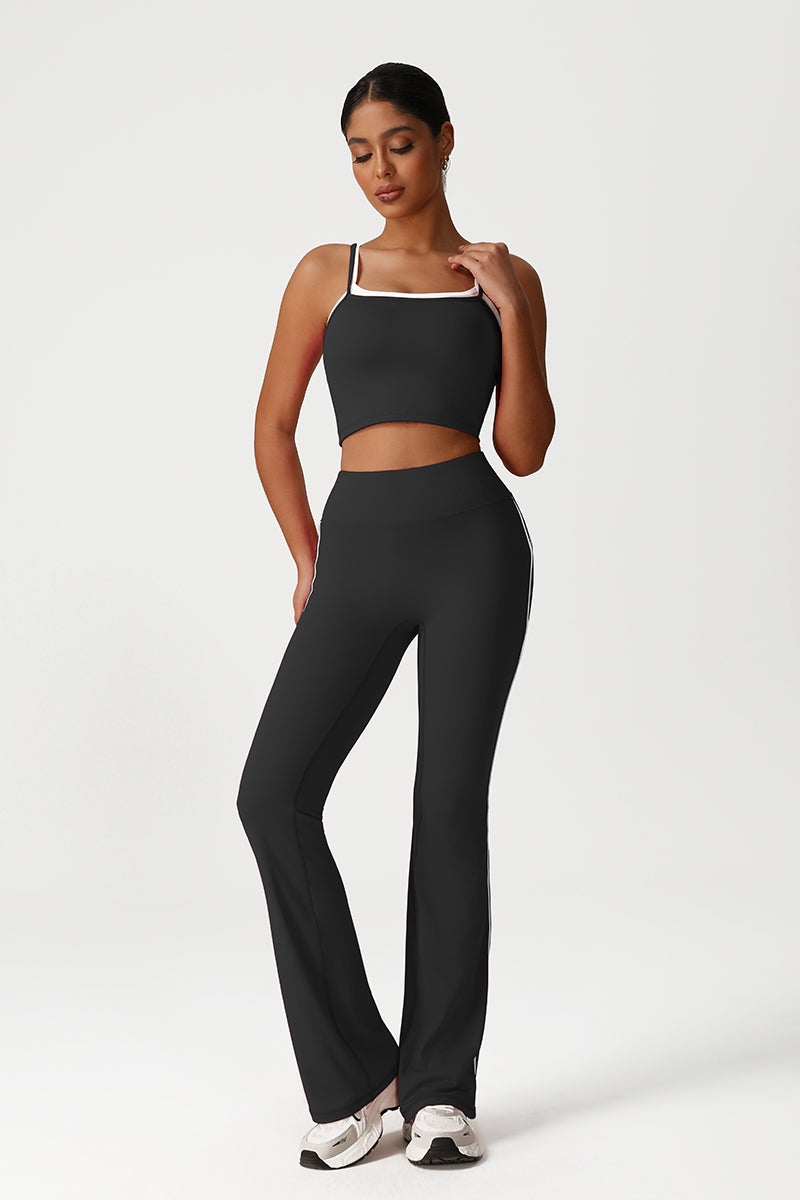 The Sylvie Vest & Flare Legging Set — product photo 3