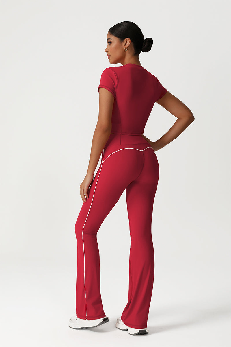 The Sylvie Tee & Flare Legging Set — product photo 2
