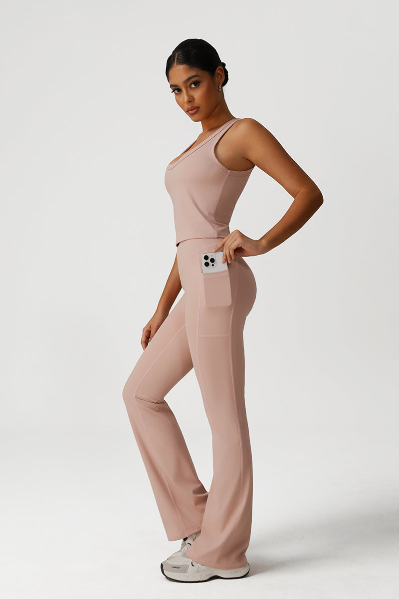 The Knightsbridge Tank & Flare Pant Set — product photo 9