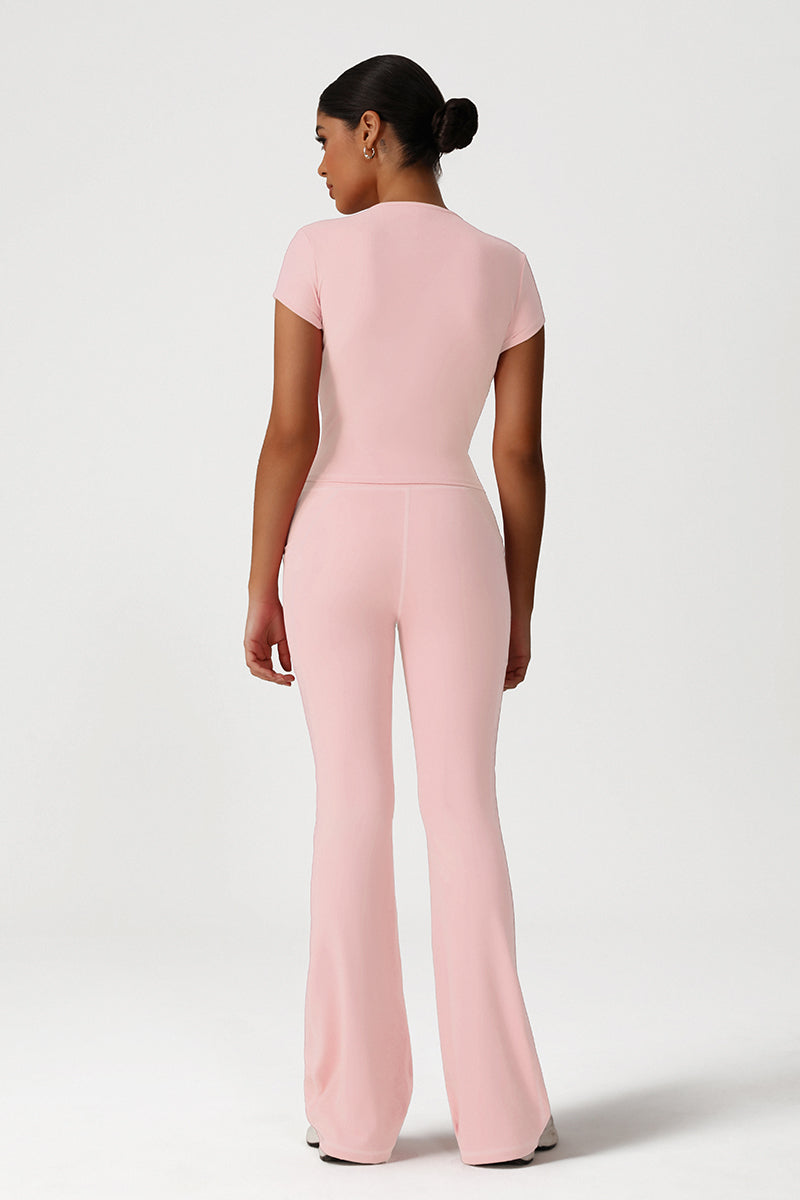 The Knightsbridge Tee & Flare Pant Set — product photo 4