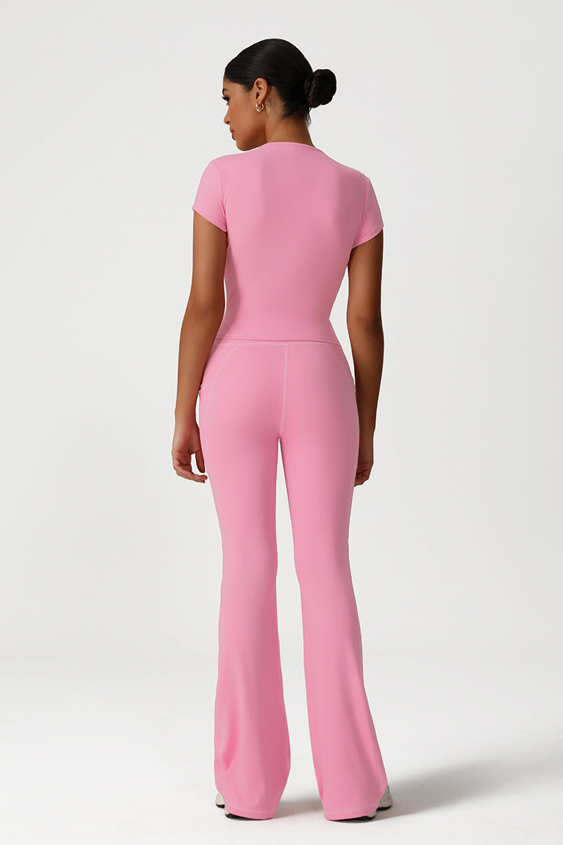 The Knightsbridge Tee & Flare Pant Set — product photo 2