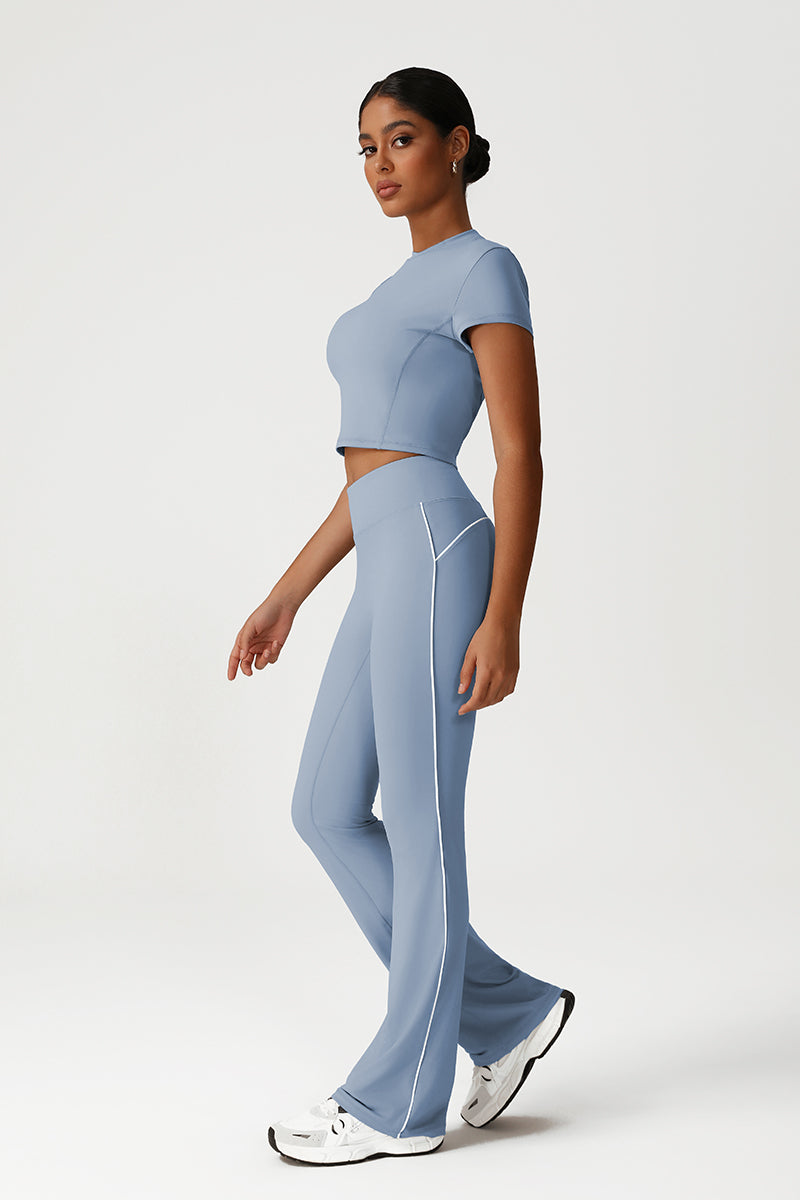 The Sylvie Tee & Flare Legging Set — product photo 6