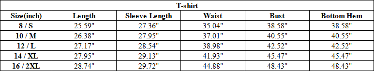 The Camden Long-Sleeve Tee — product photo or size chart 4