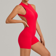 VÉLORE Half-Zip Sculpt Jumpsuit - product photo