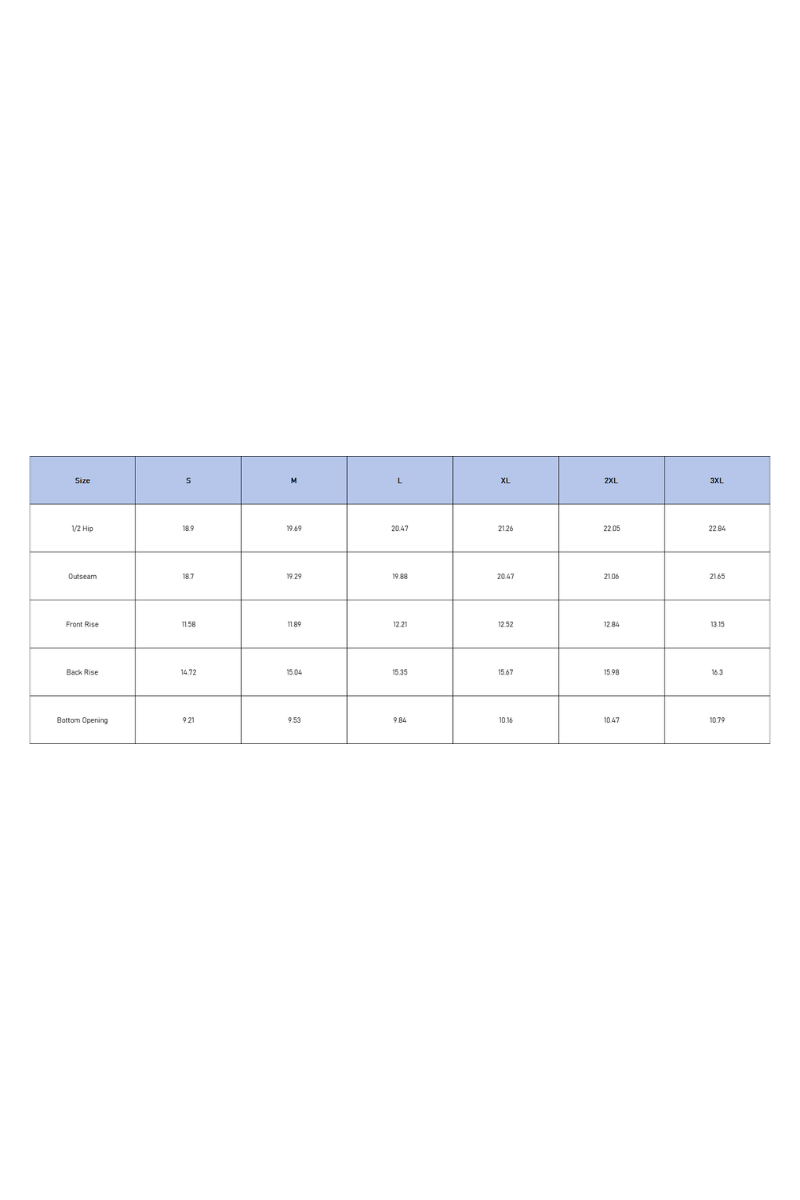 The Westbridge Reflective Short — product photo or size chart 5