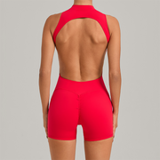 VÉLORE Half-Zip Sculpt Jumpsuit - product photo