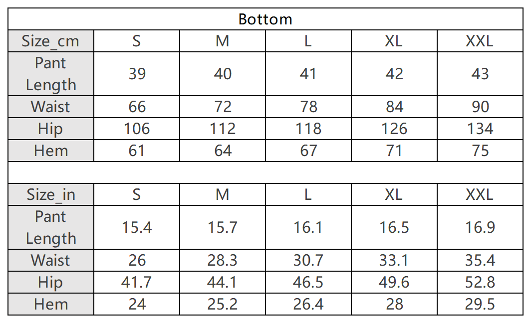 The Dorian Short — product photo or size chart 4