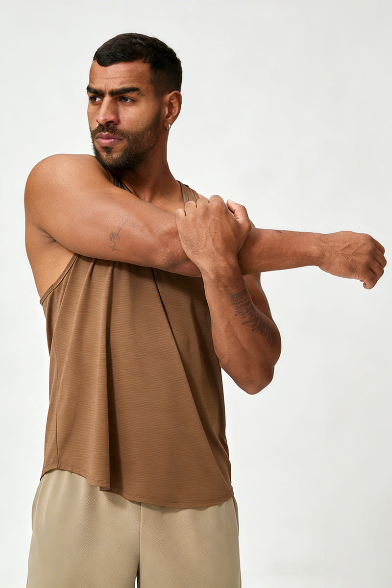 The Everett Racerback Tank — product photo or size chart 13